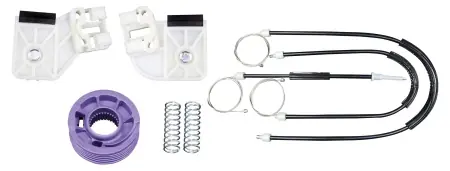 Expediere rapidă Kit macara geam Fata Stanga VW Polo Coupe 2005-2009