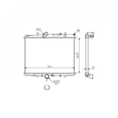Ofertă limitată Radiator racire CITROEN C5 2000-2005