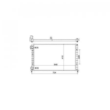 Radiator racire FIAT DOBLO 2001-2023 Ofertă limitată