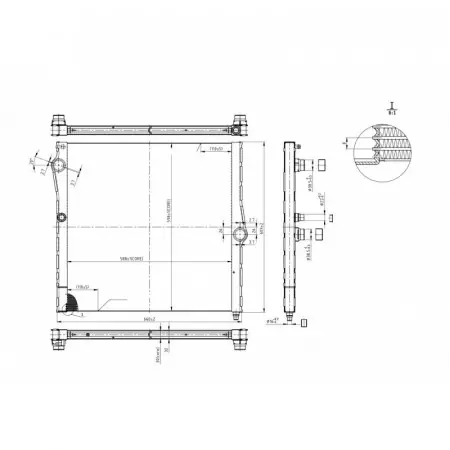 Ofertă de sezon Radiator racire BMW X6 2008-2014