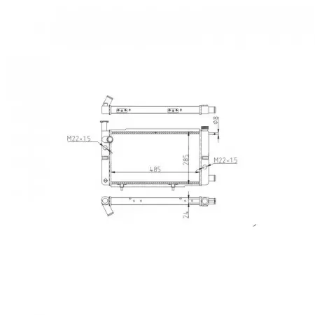 Radiator racire PEUGEOT 205 1983-1990 Promoție