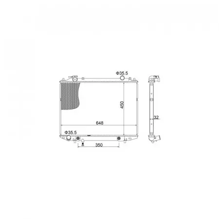 Retur gratuit Radiator racire FORD RANGER 2006-2012