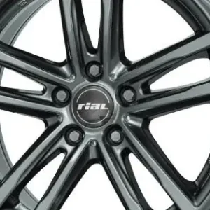 Jante RIAL 9,0x19 X10X 909 metal-grey 5x120 ET48 CH74,1 Livrare rapidă
