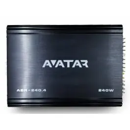 Amplificator Auto Avatar ABR 240.4 cu 4 Canale, RMS 240W Chilipir
