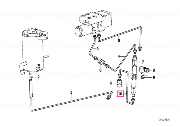 Reducere extra Tub frana M10/M10-340MM - BMW