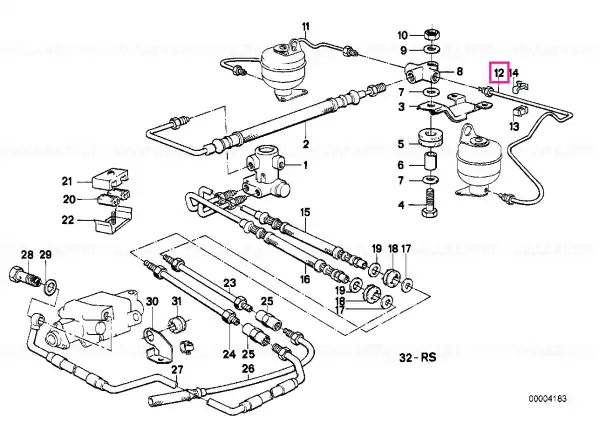 Premium Tub frana M10/M10-420MM - BMW