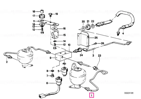 Ofertă de sezon Tub frana M10/M10-751MM - BMW
