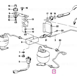 Tub frana M10/M10-780MM - BMW Popular