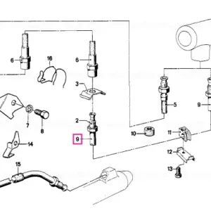 Expediere rapidă Tub frana M10/M10-829MM - BMW