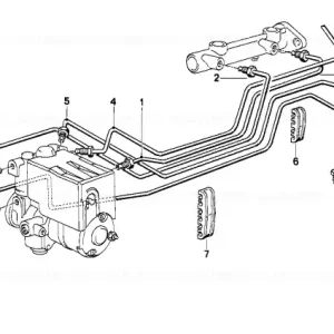 Bestseller Tub frana M10/M10-886MM - BMW