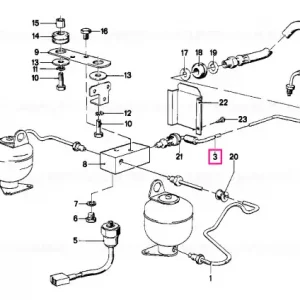 Premium Tub frana M10/M10-900MM - BMW