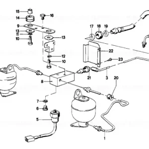 Tub frana M10/M10-963MM - BMW Calitate înaltă