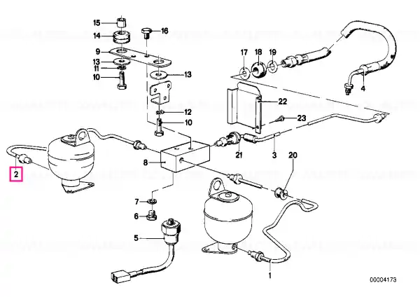 Tub frana M10/M10-963MM - BMW Calitate înaltă