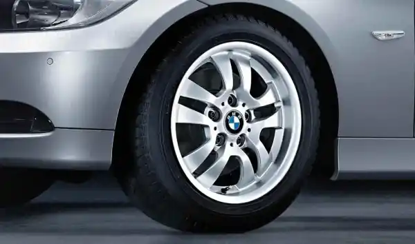 Janta aliaj usor - Double Spoke 154 - Argintiu (Reflex Silver) - 7Jx16 ET:34 - BMW Seria 3 E90 E91 Plată securizată