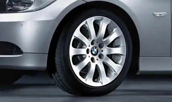 Janta aliaj usor - Star Spoke 159 - Argintiu (Silver) - 8Jx17 ET:34 - BMW Seria 3 E90 E91 E92 E93 Noutate