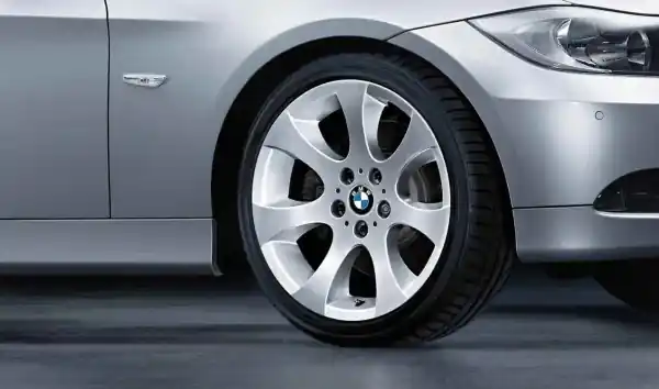 Janta aliaj usor - Ellipsoid Style Spoke 162 - Argintiu (Reflex Silver) - 8,5Jx18 ET:37 - BMW Seria 3 E90 E91 E92 E93 Preferatul clienților