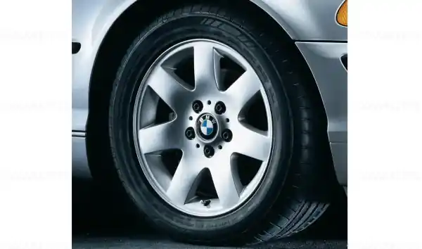 Janta aliaj usor - Star Spoke 45 - Argintiu (Silver) - 7JX16 ET:47 - BMW Seria 3 E36 E46, Z3 E36 Ofertă de sezon