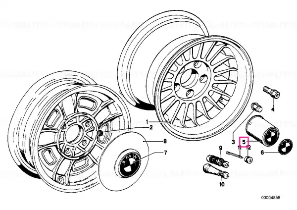 Premium Capac butuc - BMW