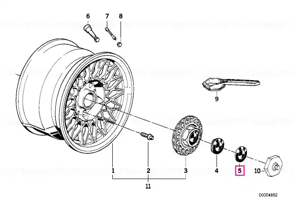 Placă D=70MM - BMW Nu rata