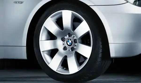 Janta aliaj usor - Star Spoke 123 - Argintiu (Silver) - 8Jx18 ET:20 - BMW Seria 5 E60 E61 Discount