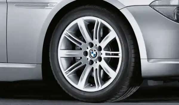 Janta aliaj usor - Double Spoke 120 - Argintiu (Silver) - 9Jx18 ET:18 - BMW Seria 6 E63 E64 Expediere rapidă