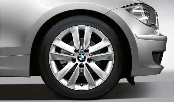 Janta aliaj usor - V Spoke 141 - Argintiu (Silver) - 7Jx17 ET:47 - BMW Seria 1 E81 E82 E87 E88 Popular
