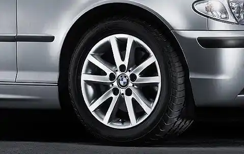 Janta aliaj usor - Star Spoke 136 - Argintiu (Reflex Silver) - 7Jx16 ET:47 - BMW Seria 3 E46 Ieftin