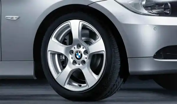 Janta aliaj usor - Star Spoke 157 - Argintiu (Silver) - 8Jx17 ET:34 - BMW Seria 3 E90 E91 E92 E93 Livrare rapidă