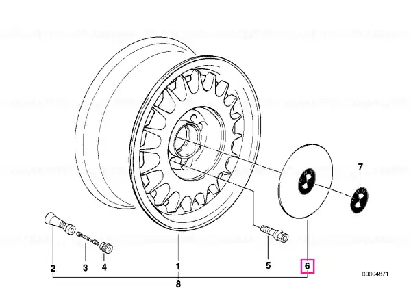 Capac butuc, D=178MM - BMW Disponibil imediat