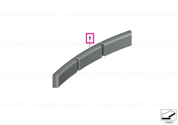 Ofertă de sezon Greutate echilibrare zinc cu folie adeziva 32,5G - BMW