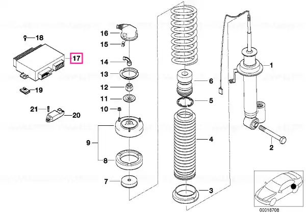 Livrare expres Unitate control EDC necod. - BMW