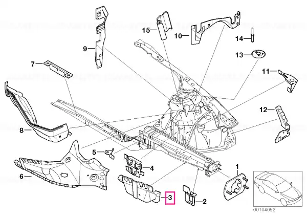 Bestseller Suport stabilizator stânga - BMW