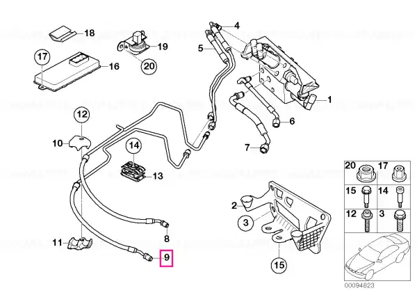 Linie presiune motor M16X1,5 - BMW Mai ieftin