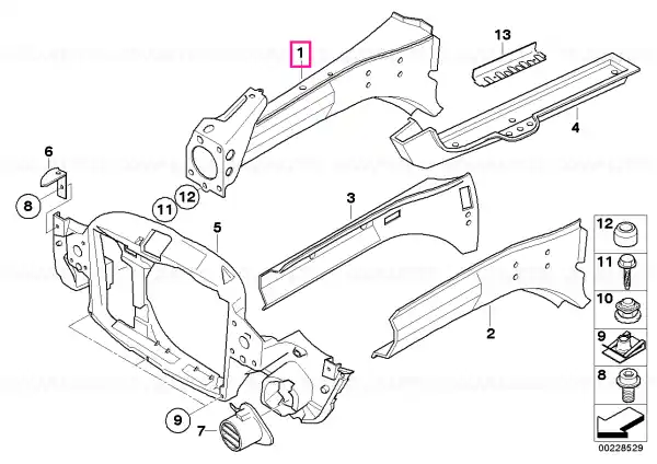 Suport motor fata dreapta BASIS - BMW - Mini Ofertă exclusivă