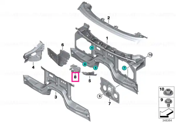 Suport fixare motor spate drept - BMW Ultima șansă
