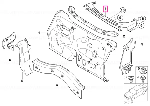 Reducere Capac parbriz - BMW - Mini