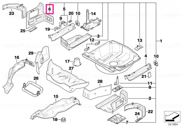 Ofertă exclusivă Extensie nișă roată dreapta - BMW