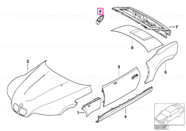 Clapa de completare - BMW Ieftin