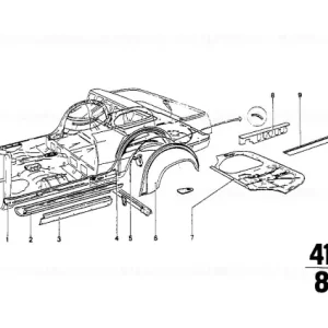 Acoperire stanga - BMW Ieftin