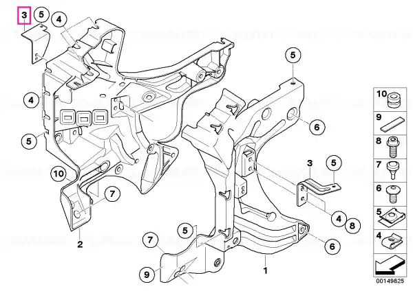 Vezi acum Suport stang - BMW Motorrad