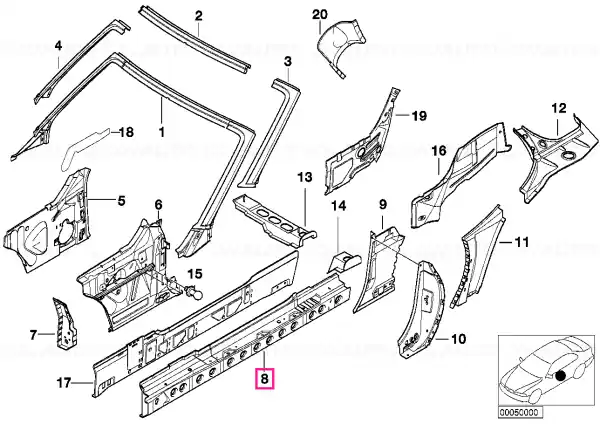 Intrare interior stânga - BMW Cumpără online
