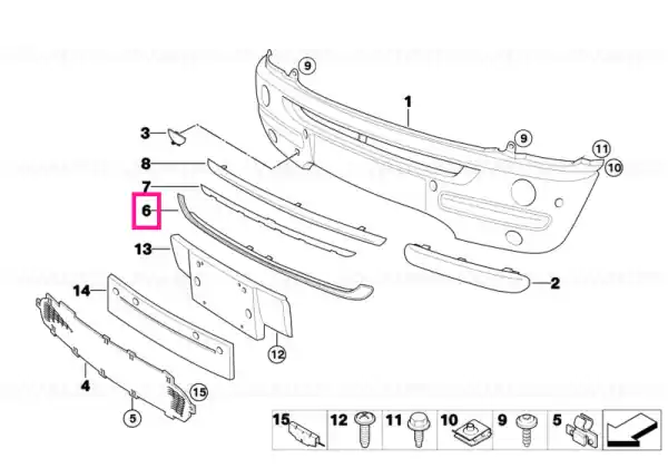 Finisator centru CHROM - BMW - Mini Chilipir