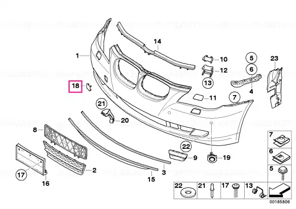 Reducere specială Clapa ochi remorcare grunduita - BMW