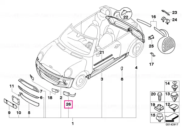 Suport fixare set - BMW - Mini Chilipir