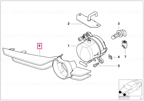 Ofertă exclusivă Grătar lateral drept TITAN - BMW