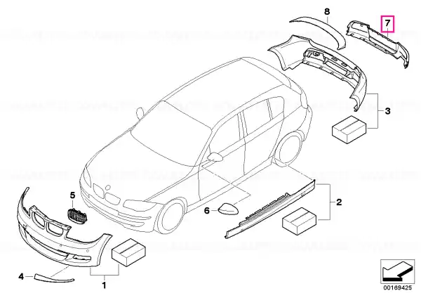 Capac difuzor CARBON - BMW Ofertă de sezon