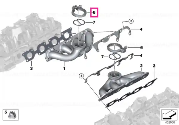 Reduceri V-band clamp 80MM - BMW