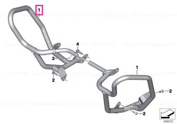 Ofertă de sezon Left engine protection bar