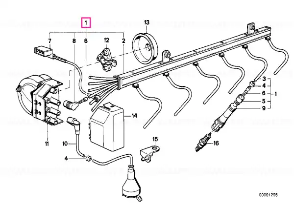 Livrare expres Ignition wiring CYL.7-12