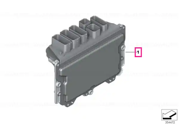 Basic control unit DME MEVD 1723 Livrare rapidă